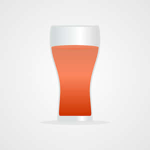 Glassof Juice Vector Illustration PNG