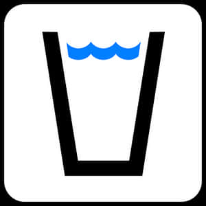 Glassof Water Icon PNG image with transparent background