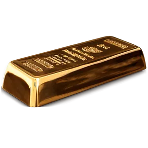 Gleaming Gold Bar Png Cxj PNG Image