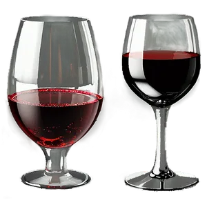 Glistening Red Wine Glass Png 18 PNG Image