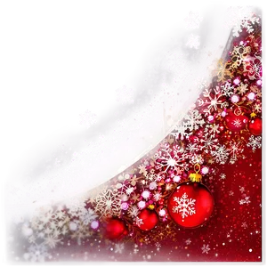 Glistening Snow Christmas Landscape Png Kcv PNG Image