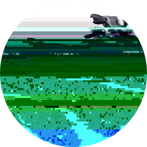Glitchatron - Glitched Circle Png, Transparent Png PNG image with transparent background