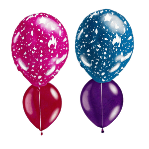 Glitter Balloons PNG eql86 PNG image with transparent background