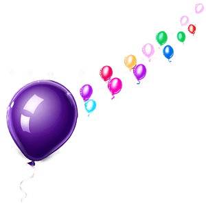 Glitter Balloons PNG qax PNG image with transparent background
