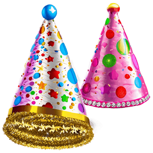 Glitter Birthday Hat PNG 95 PNG