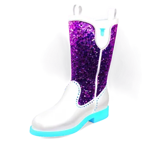 Glitter Boot Png Rpu PNG Image