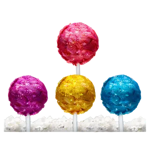 Glitter Cake Pops Png Agw52 PNG Image