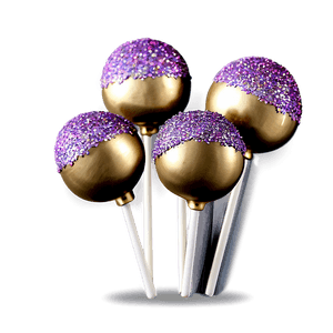 Glitter Cake Pops PNG pab37 PNG