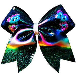 Glitter Cheer Bow Png Qeb86 PNG Image