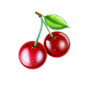 Glitter Cherries Png 06212024 PNG Image