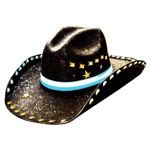 Glitter Cowgirl Hat Png Xnc PNG Image