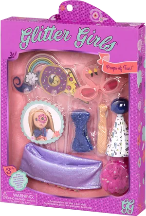 Glitter Girls Doll Accessories Pack PNG Image