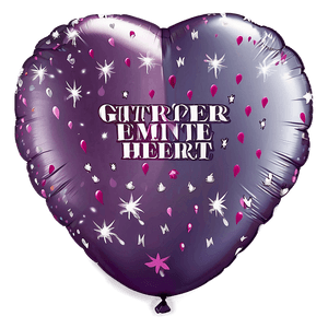 Glitter Heart Balloon PNG 32 PNG