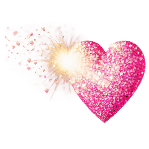 Glitter Heart Clipart Artwork PNG nmt85 PNG image with transparent background