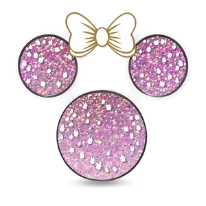 Glitter Mouse Ears Graphic Png Hyf57 PNG Image