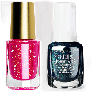 Glitter Nail Polish PNG hvm26 PNG