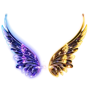 Glittering Fairy Wings Overlay Png Gmj64 PNG Image