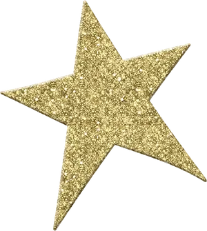 Glittering Gold Star Texture PNG Image