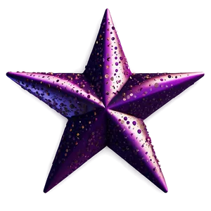 Glittering Purple Star Illustration Png Emr PNG Image