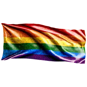 Glittery Lgbt Flag Png Drv PNG Image