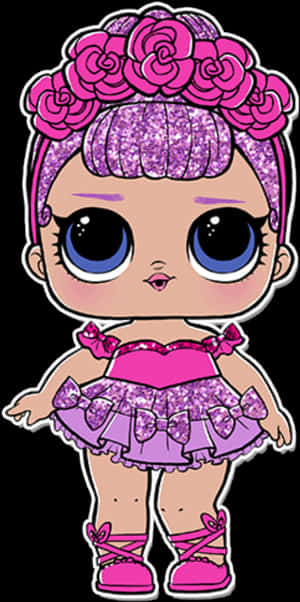 Serie 2 The Glitterati - Sugar Queen Lol Doll, HD Png Download PNG