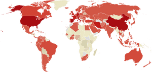 Countries Affected By Coronavirus, HD Png Download PNG image with transparent background