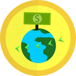 Global Cryptocurrency Dominance PNG Image