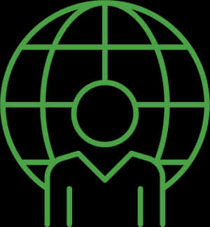 Global Human Icon PNG image with transparent background