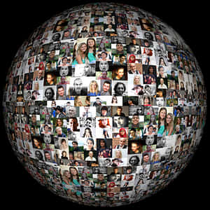 Global Mosaicof Faces.jpg PNG image with transparent background