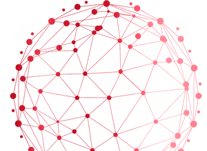 Global Network Connectivity Map PNG image with transparent background
