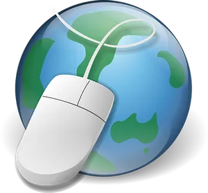 Global Online Navigation Concept PNG Image