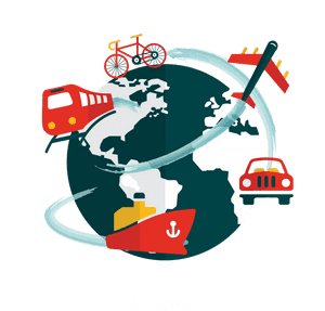 World Map Globe Travel - Free Travel Powerpoint Templates, HD Png Download PNG image with transparent background