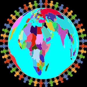 Global Unity Illustration PNG image with transparent background