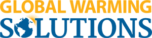 Global Warming Solutions Text Graphic PNG image with transparent background