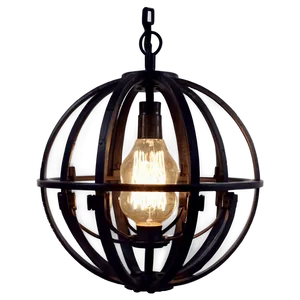 Globe Light Fixture Png Kvf PNG Image