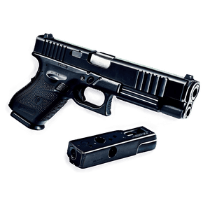 Glock Pistol Vector PNG xks PNG image with transparent background