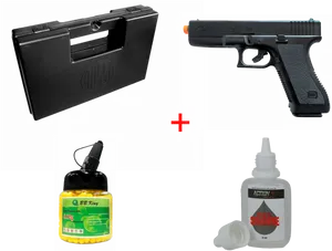 Glock Pistoland Accessories PNG Image