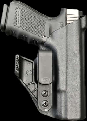 Glock Pistolin Holster PNG image with transparent background