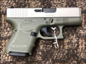 Glock Pistolon Textured Background PNG image with transparent background