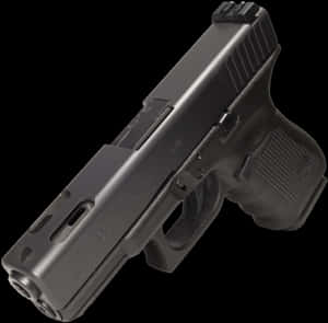 Glock Semi Automatic Pistol PNG image with transparent background