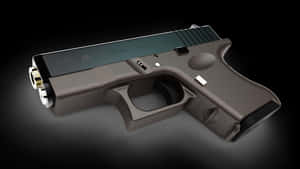 Glock26 Handgunon Black Background PNG image with transparent background