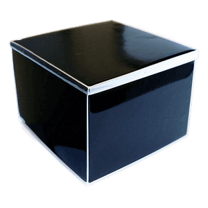 Glossy Black Box PNG rww PNG