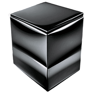 Glossy Black Box PNG uxd61 PNG
