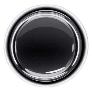 Glossy Black Circle PNG 05252024 PNG