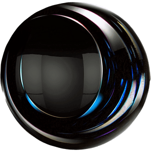 Glossy Black Circle PNG klh PNG