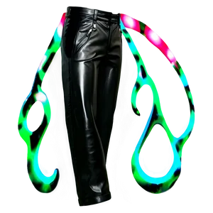 Glossy Black Pants Png 06212024 PNG Image