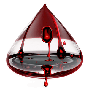 Glossy Blood Drop Icon PNG flp PNG