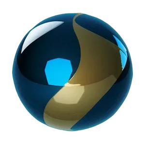 Glossy Blue Ball Png 25 PNG Image