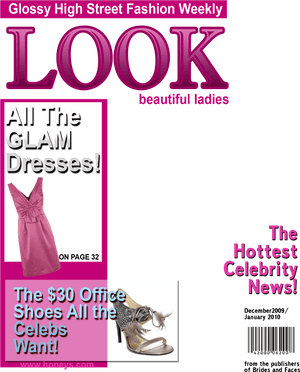 Fake Sixteen Teen Magazine Cover Template - Fake Magazine Png Magazine Cover Template, Transparent Png PNG image with transparent background