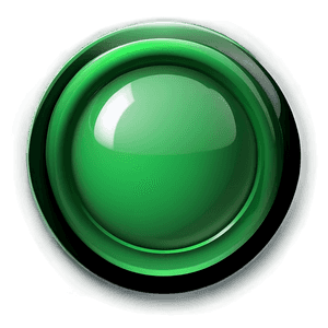 Glossy Green Button Icon PNG 05062024 PNG image with transparent background